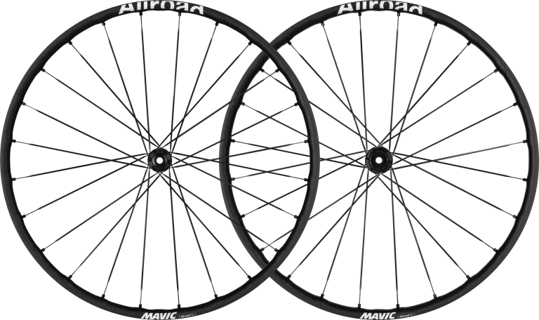 Para kół MAVIC ALLROAD SL DISC z oponami (centralna blokada)