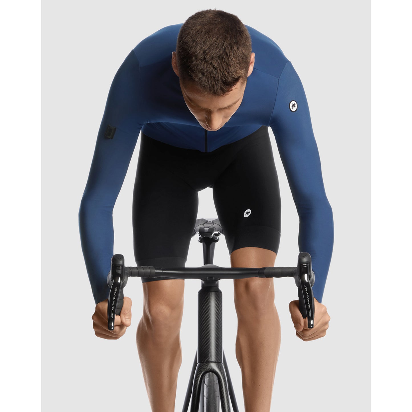 ASSOS MILLE GT Long Sleeve C2 Stone Blue Jersey