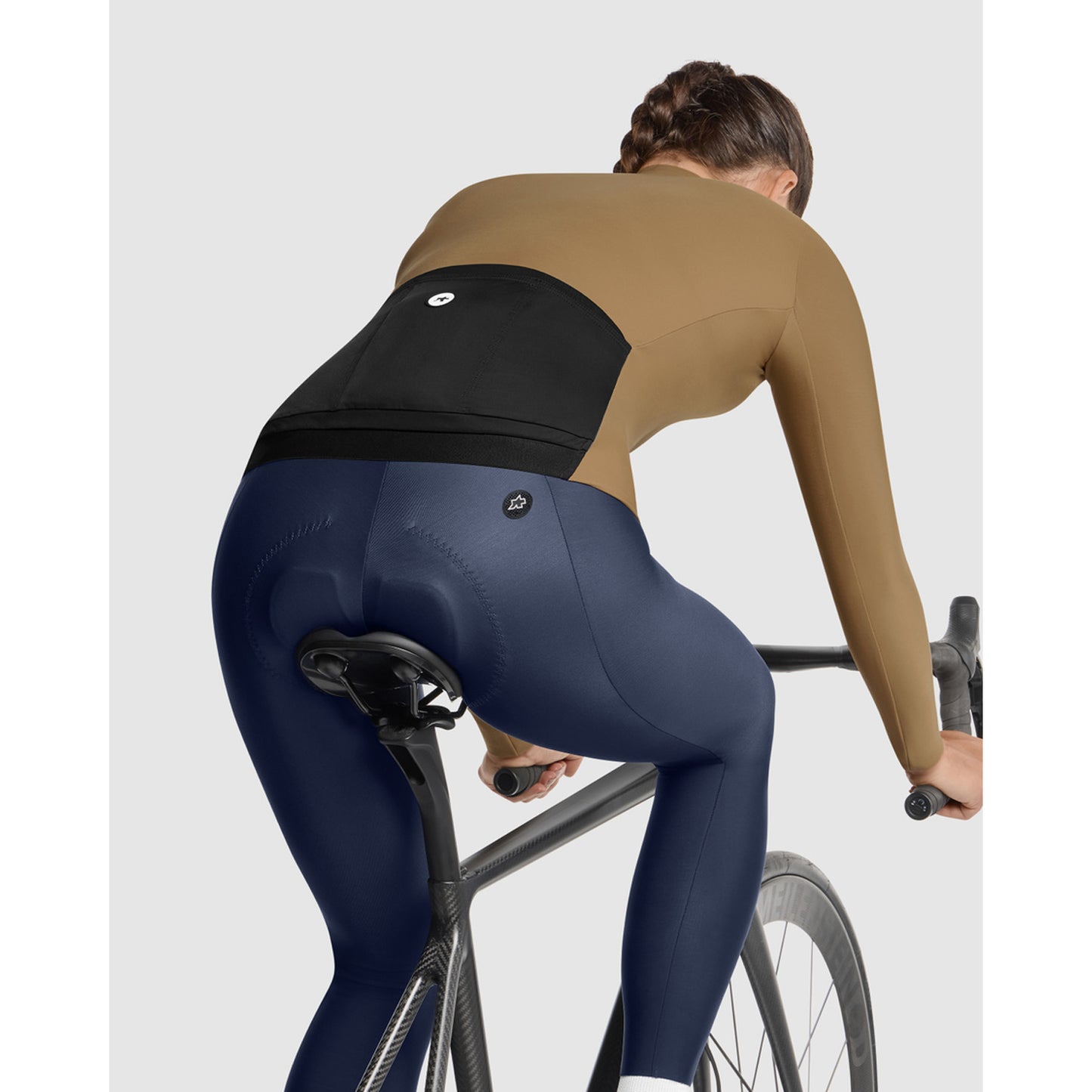 ASSOS UMA GT C2 Bluza damska z długim rękawem brązowo-popielata
