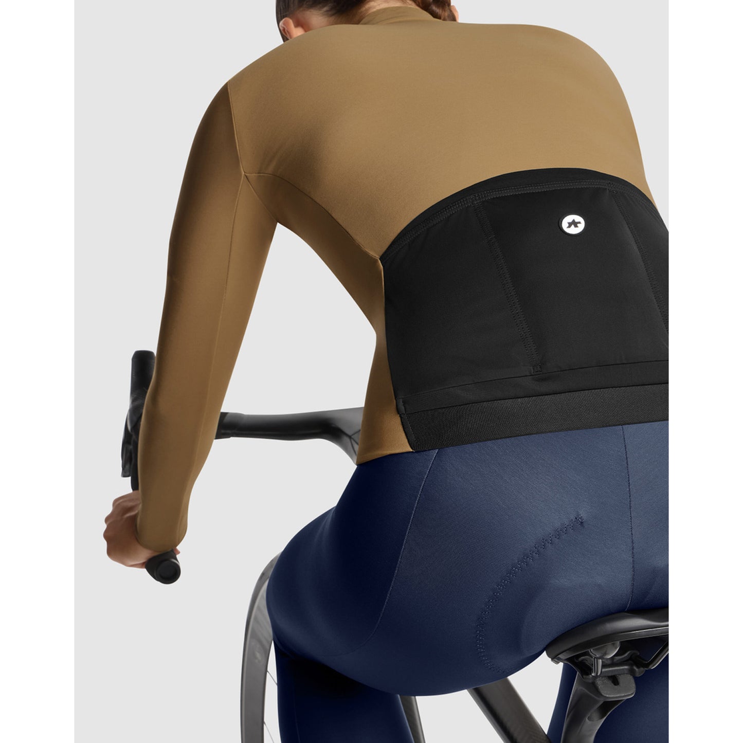 ASSOS UMA GT C2 Bluza damska z długim rękawem brązowo-popielata