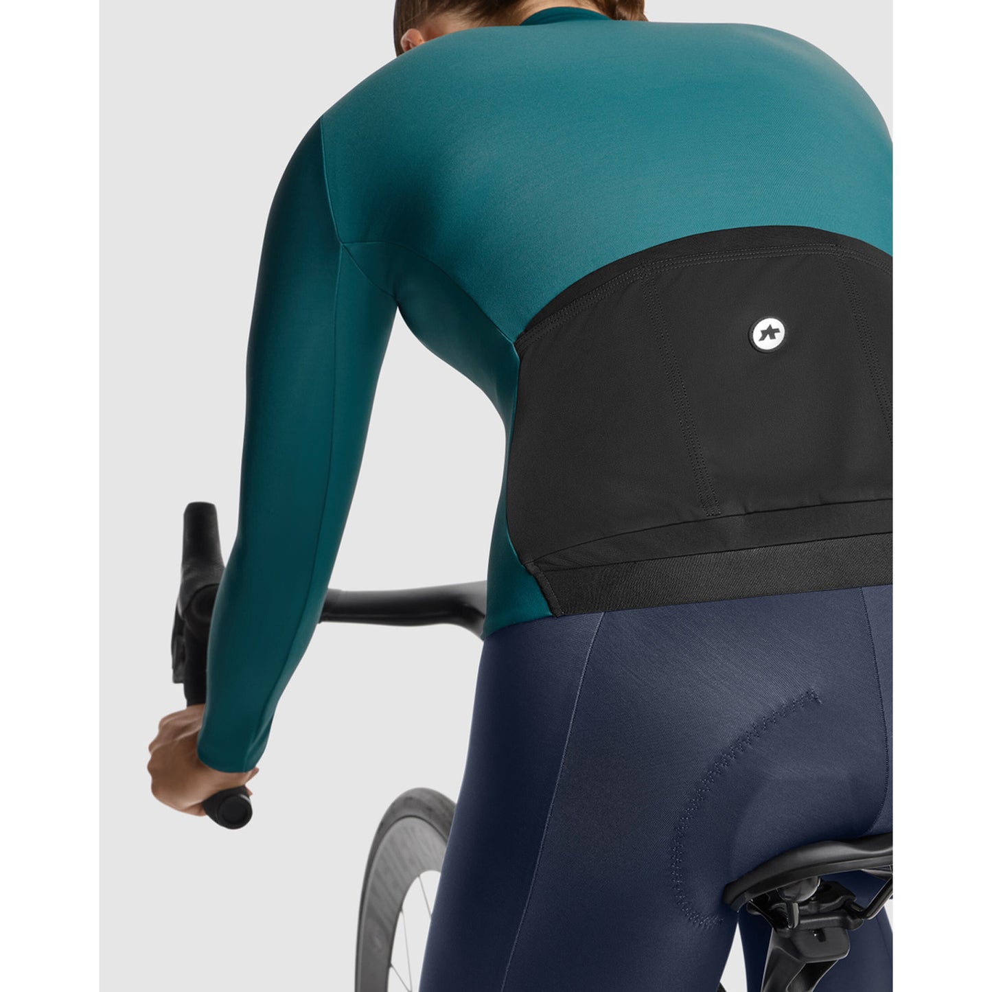 ASSOS UMA GT C2 damska koszulka z długim rękawem Foundation Green