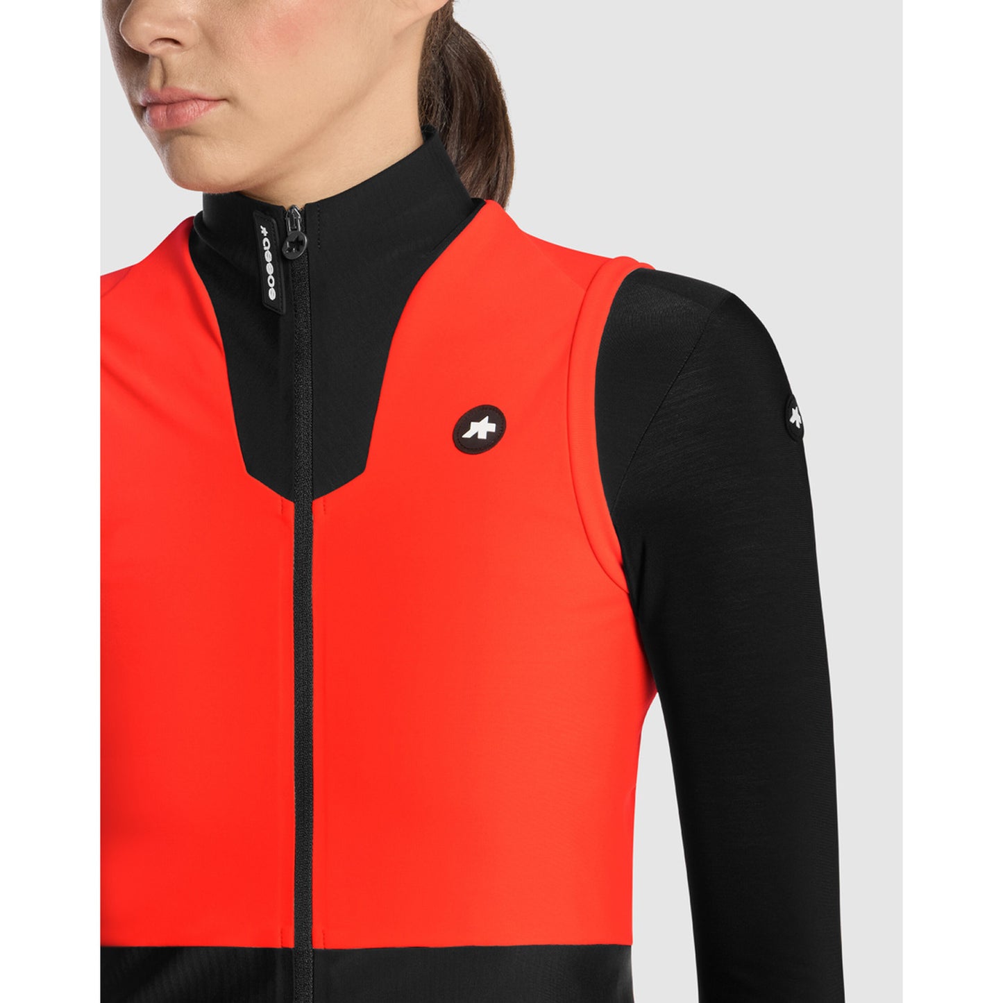 ASSOS DYORA R S11 Damska kurtka bez rękawów LollyRed