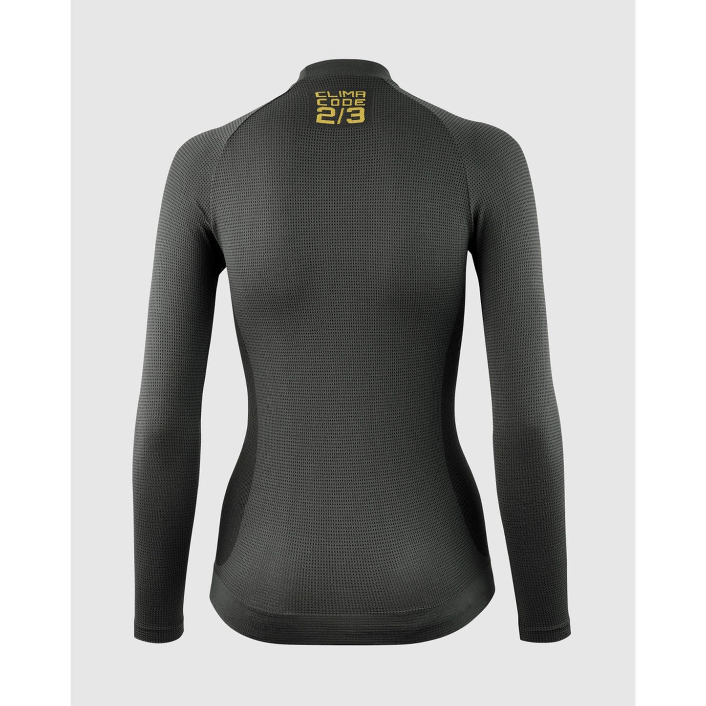ASSOS WOM P1 Bielizna damska z długim rękawem Anthracite Grey