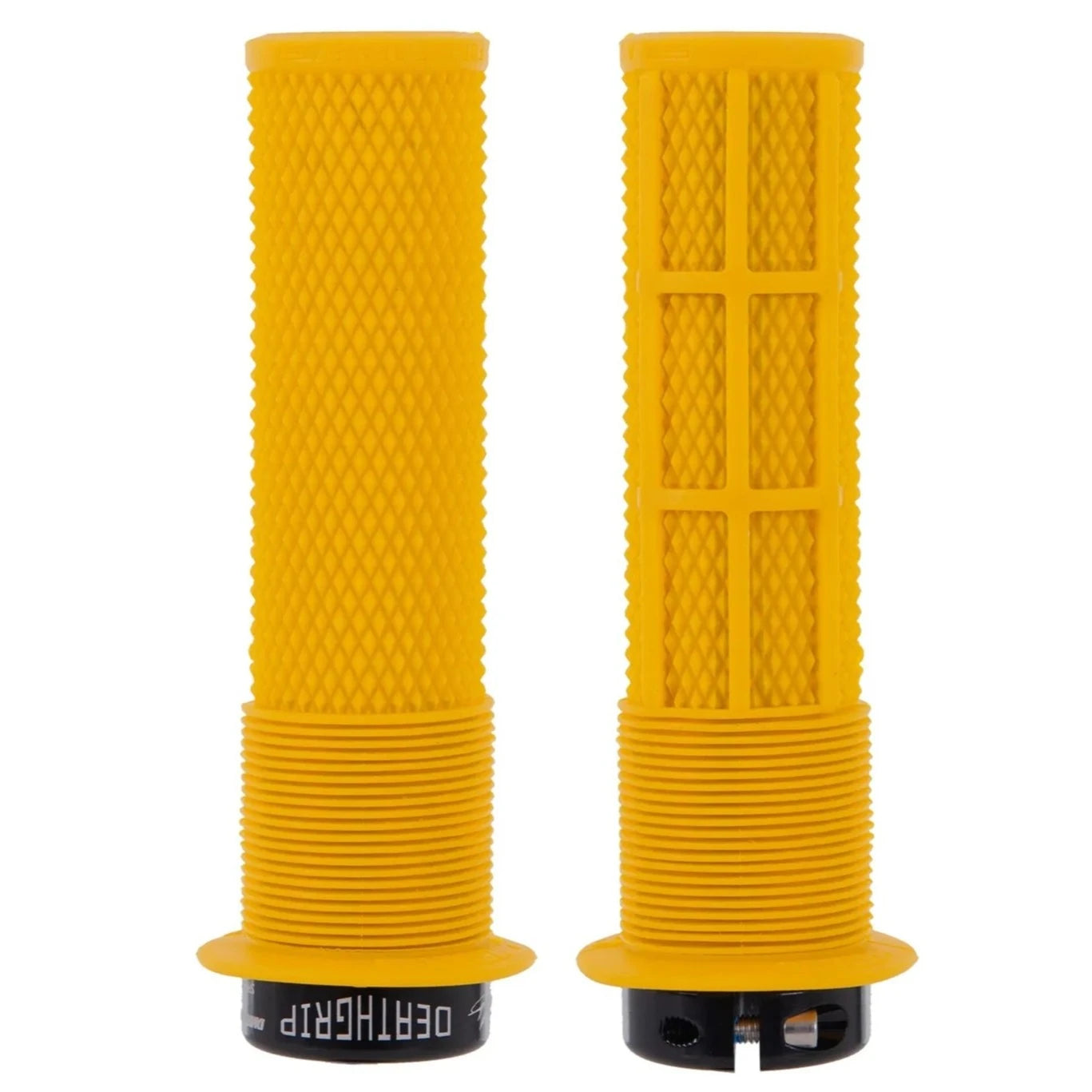 Chwyty DMR DEATHGRIP Flange Large Lock-on Yellow