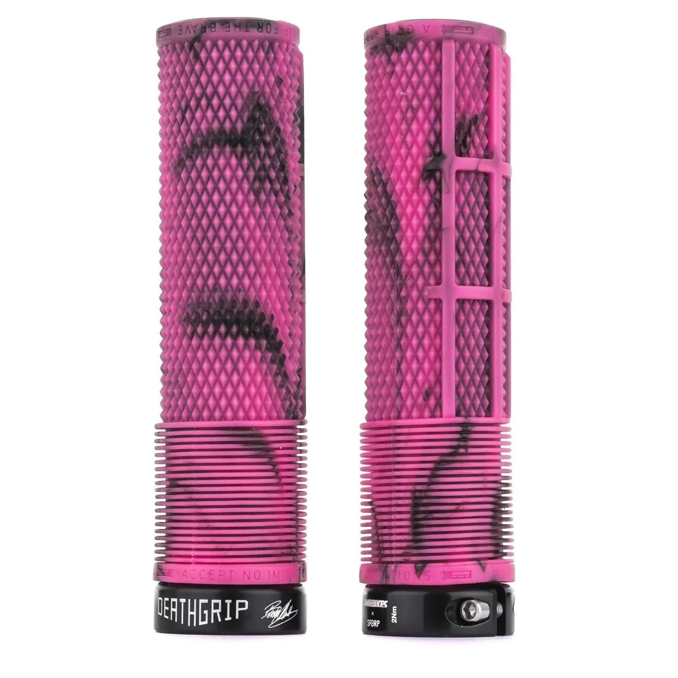 Chwyty DMR DEATHGRIP Large Lock-on Pink/Camo