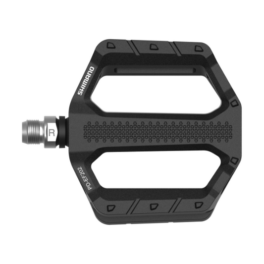 Płaskie pedały SHIMANO PD-EF202 czarne