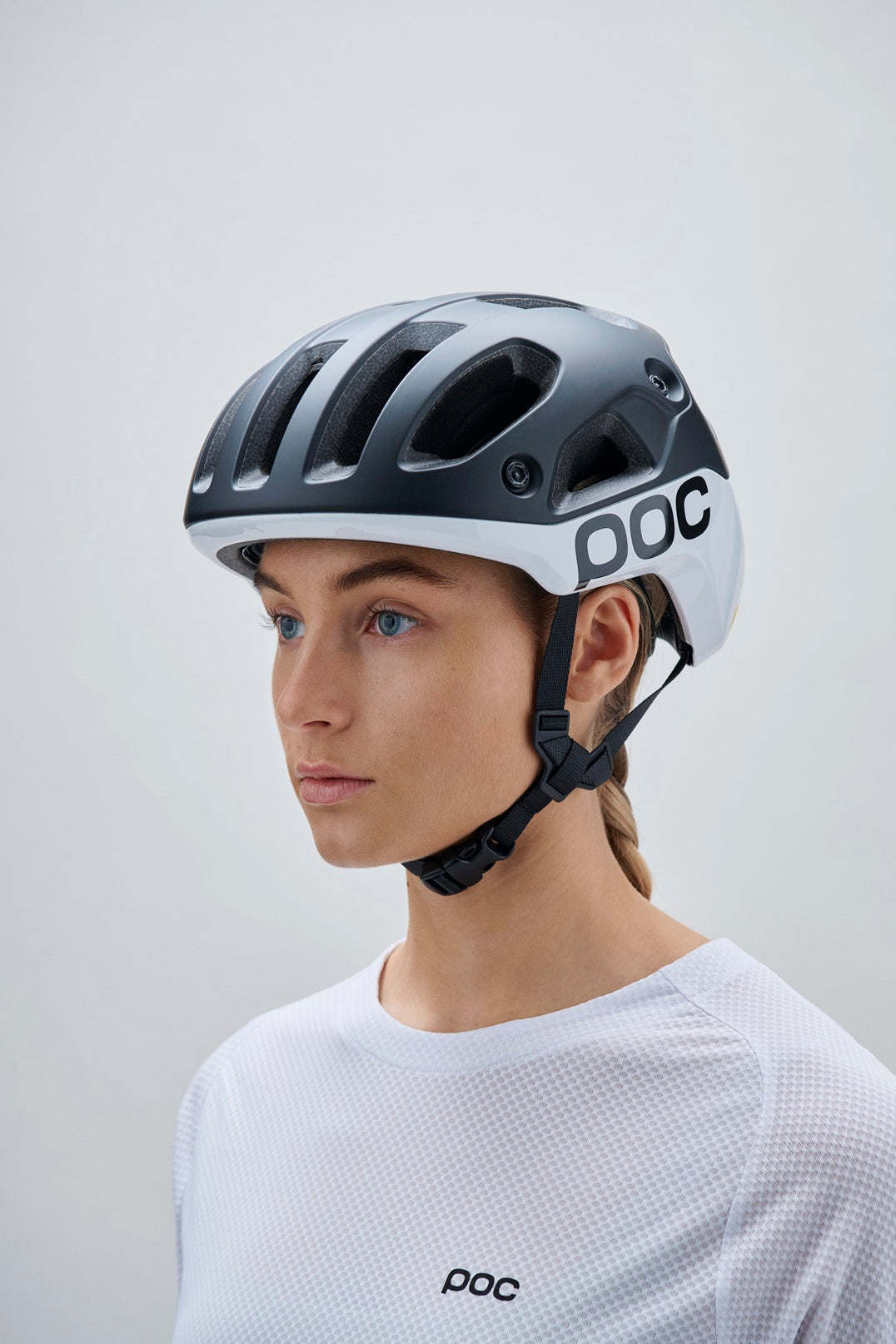 Kask MTB POC CULARIS PURE biały/czarny matowy