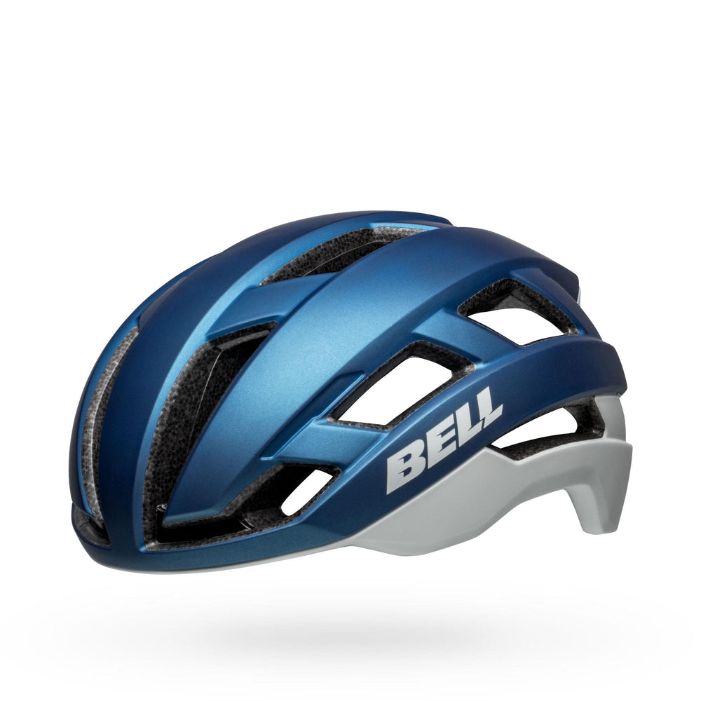 Kask szosowy BELL FALCON XR LED MIPS niebieski/szary