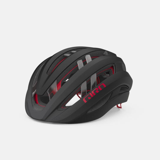 Kask szosowy GIRO ARIES MIPS SPHERICAL czarny/czerwony