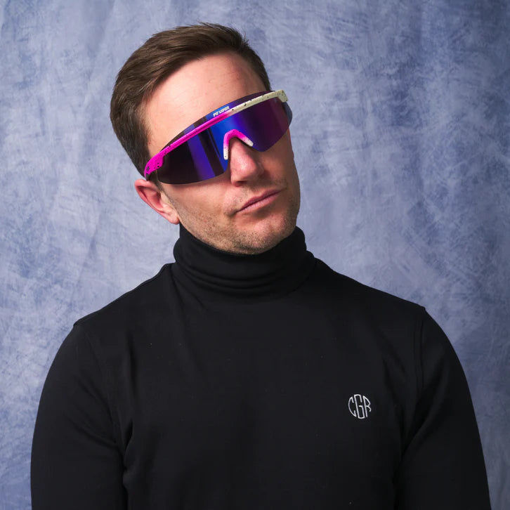 Glasses PIT VIPER THE DOMESTIQUE SKYSURFER Pink/Violet