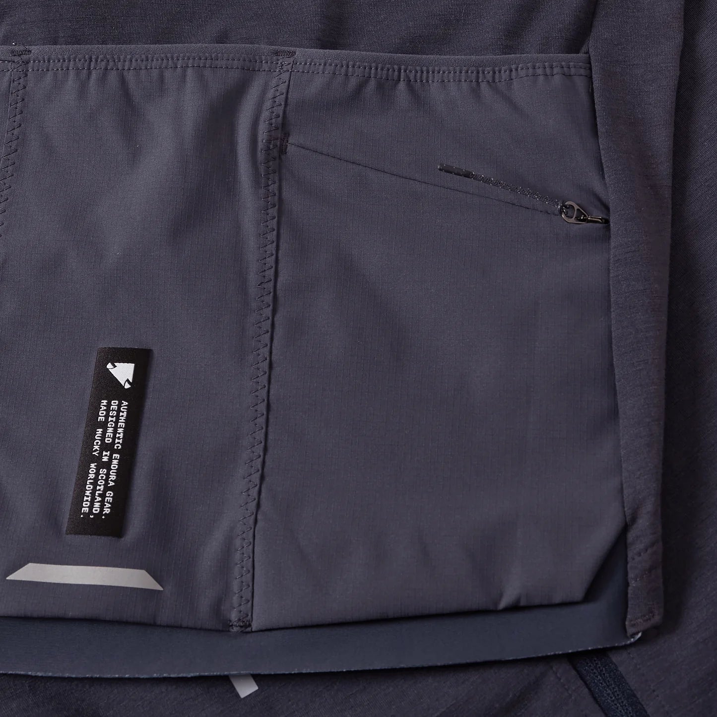 ENDURA ALLTRACK RIDE Short Sleeve Carbon Jersey Grey