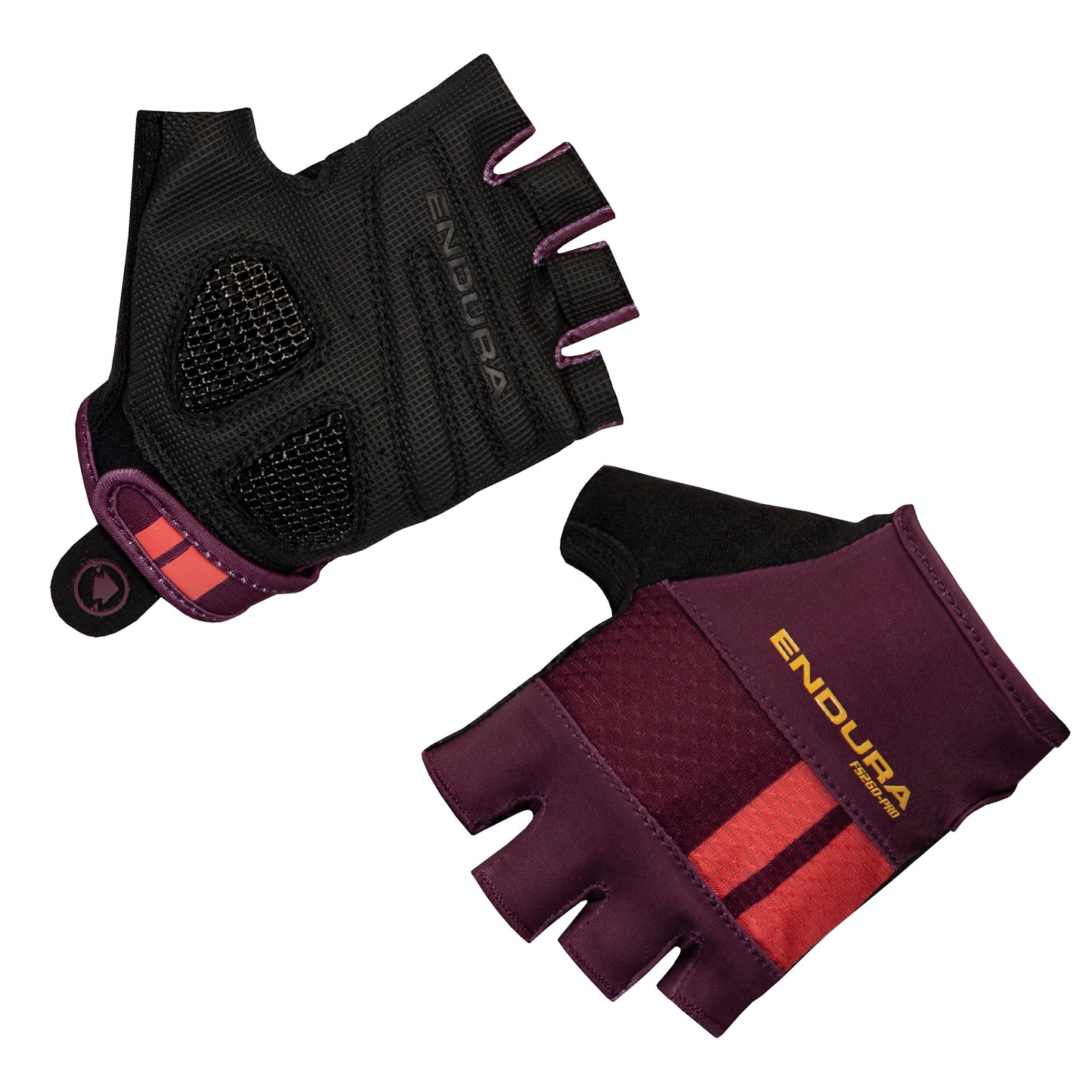 ENDURA FS260 AEROGEL Women's Short Gloves Bordeaux