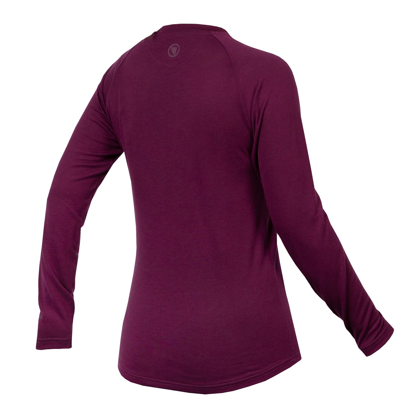 Women's ENDURA BAABAA BLND Long Sleeve Aubergine Underwear