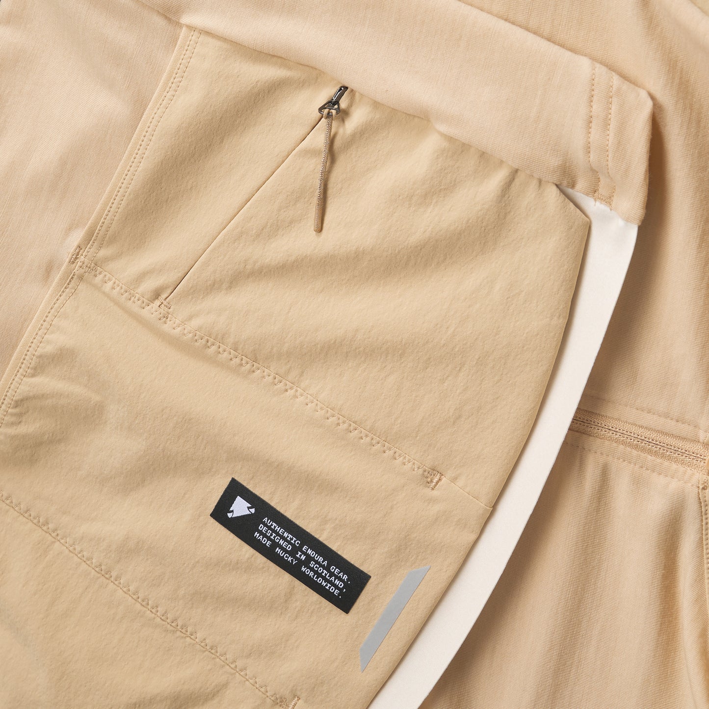 ENDURA ALLTRACK RIDE Women's Short Sleeve Jersey Sand