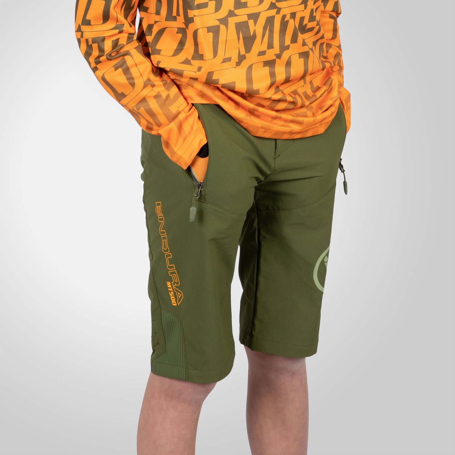 ENDURA MT500 II BURNER Junior Short Khaki