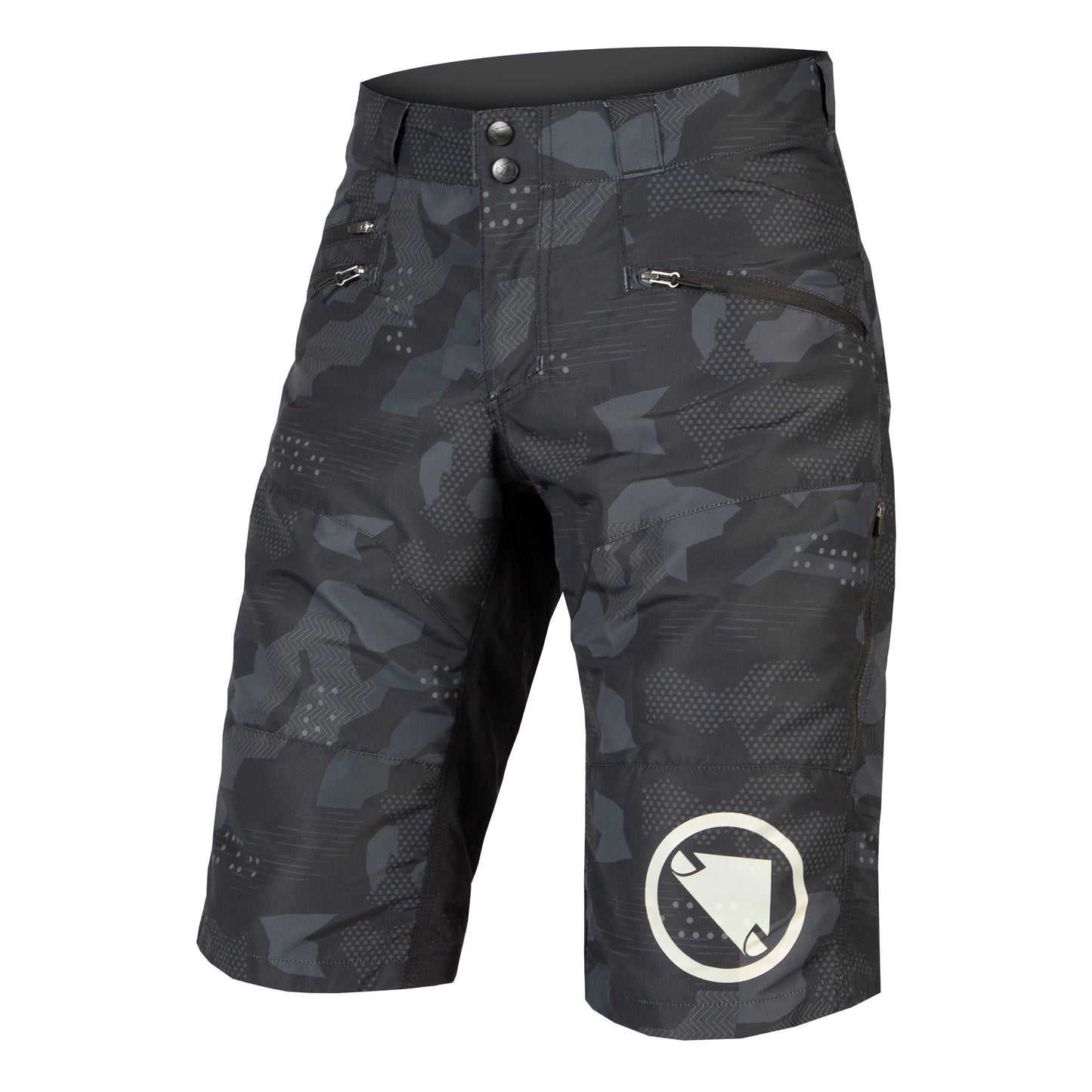 Spodenki ENDURA SINGLETRACK II Black Camo