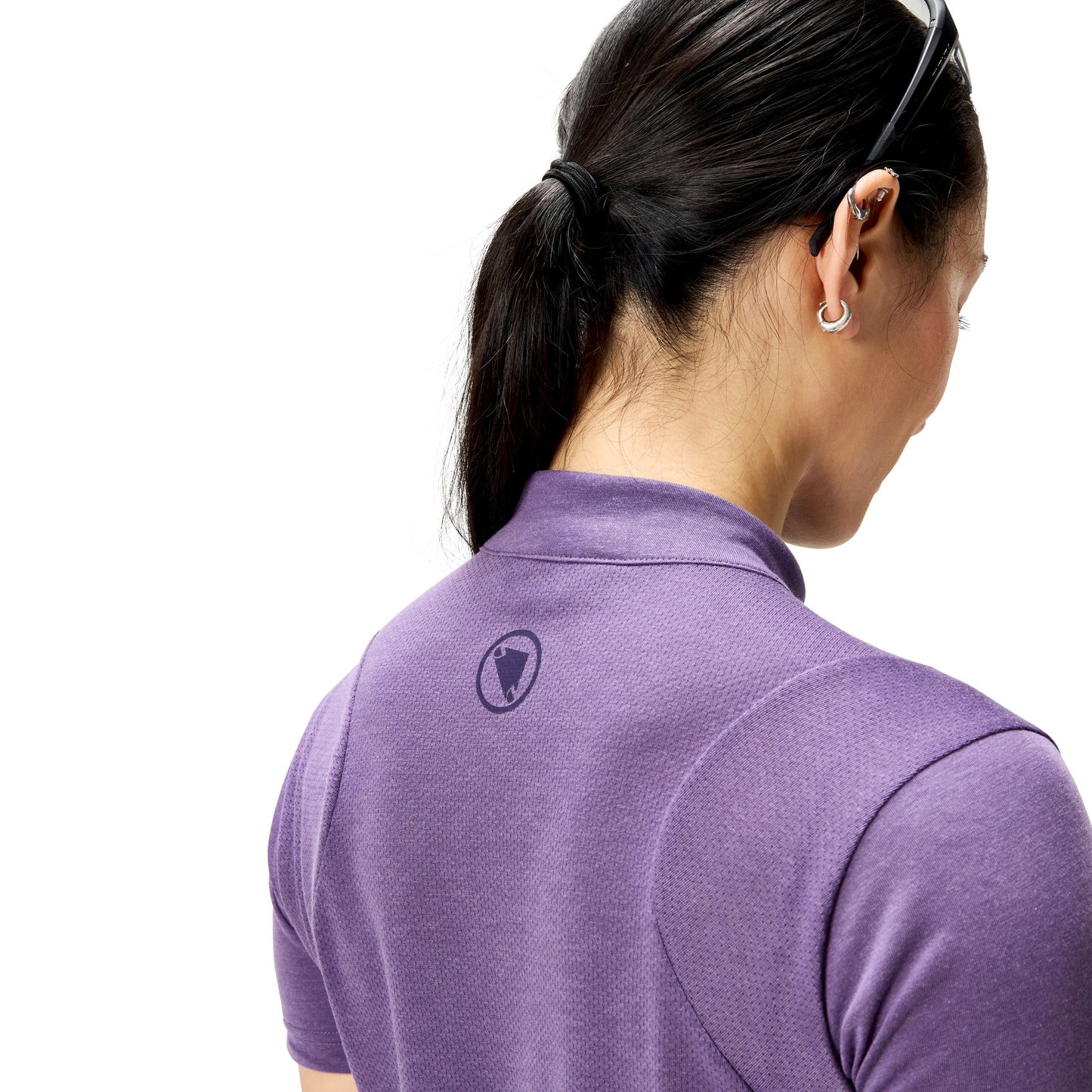 ENDURA LOOP Ladies Short Sleeve Jersey Purple 2025