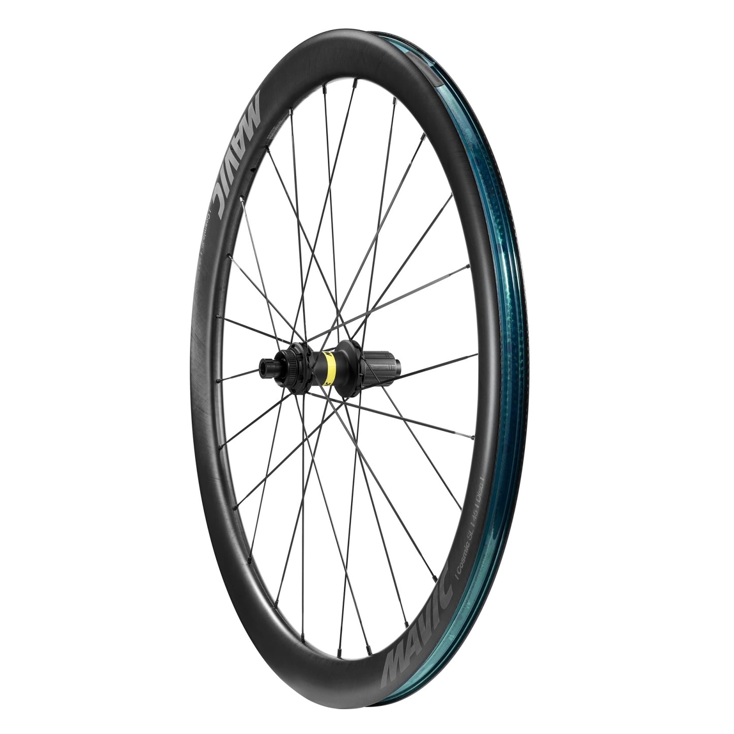 Tylne koło MAVIC COSMIC SL 45 DISC 23 mm przystosowane do jazdy bezdętkowej (centralna blokada)