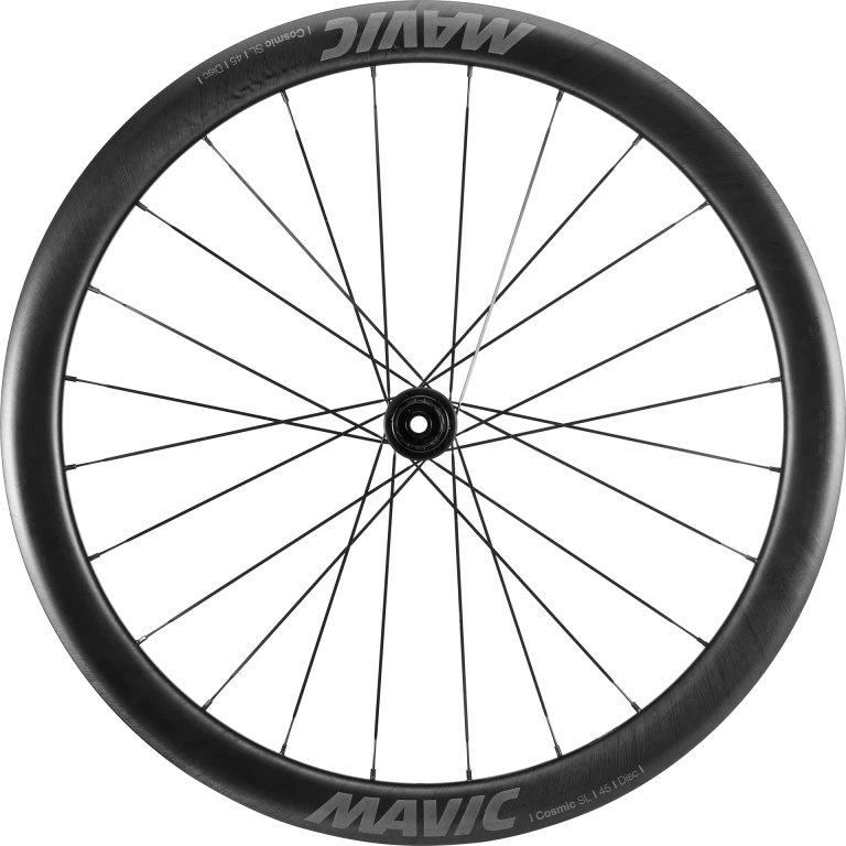 Tylne koło MAVIC COSMIC SL 45 DISC 23 mm przystosowane do jazdy bezdętkowej (centralna blokada)
