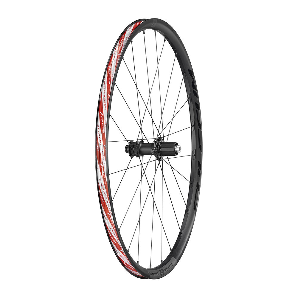 Para gotowych kół bezdętkowych FULCRUM RAPID RED 3 700c (centralna blokada)