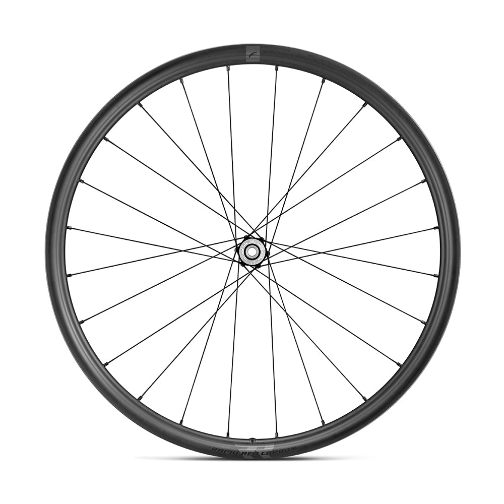 Pair of FULCRUM RAPID RED CARBON 700c Tubless Ready Center lock wheels)