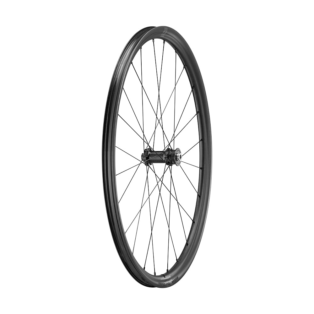Pair of FULCRUM RAPID RED CARBON 700c Tubless Ready Center lock wheels)
