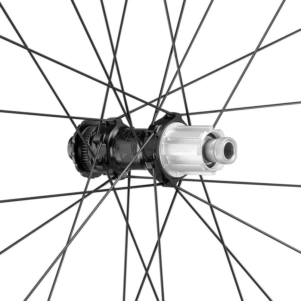 Pair of FULCRUM RAPID RED CARBON 700c Tubless Ready Center lock wheels)