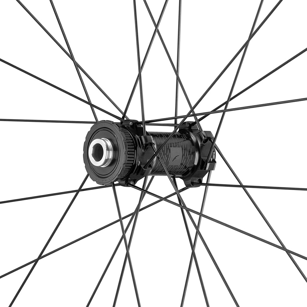 Pair of FULCRUM RAPID RED CARBON 700c Tubless Ready Center lock wheels)