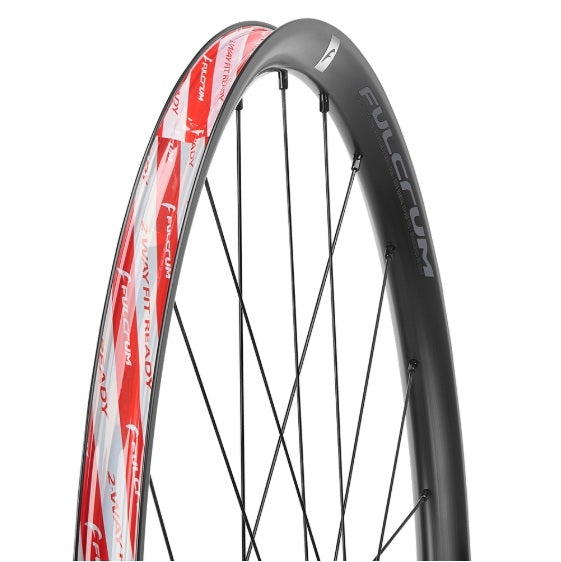 Para gotowych kół bezdętkowych FULCRUM RAPID RED AL 700c (centralna blokada)
