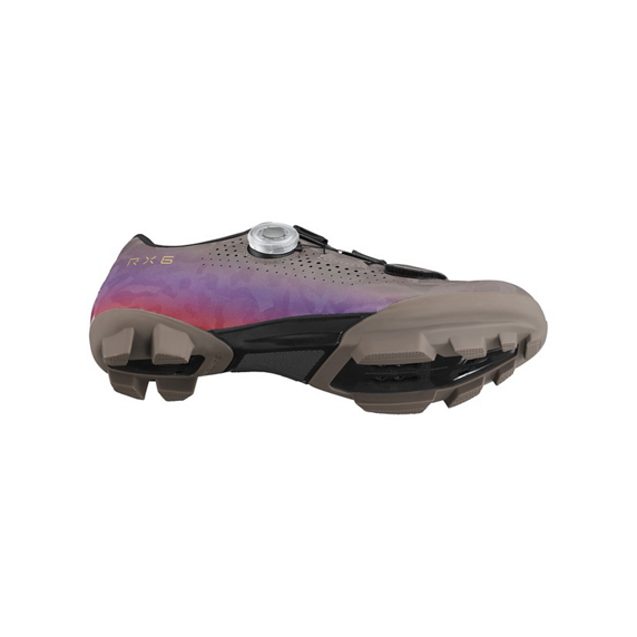 Buty szutrowe damskie SHIMMANO RX600 szary/fioletowy