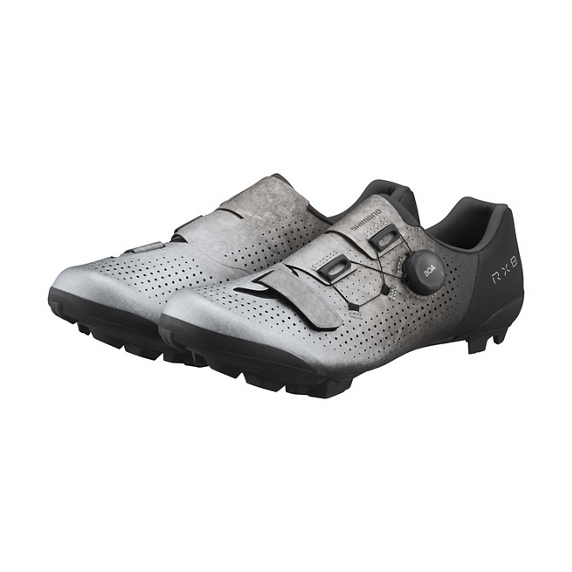 SHIMANO RX801 Silver Gravel Shoes