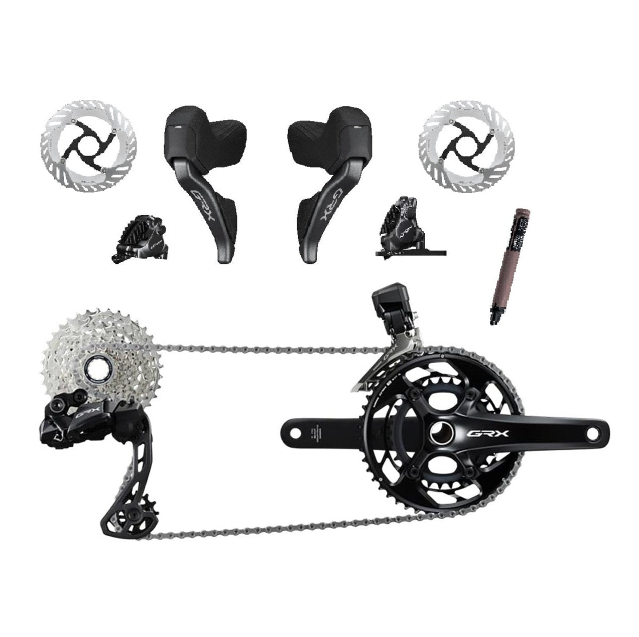 Groupesets SHIMANO GRX RX825 Di2 12 Speed