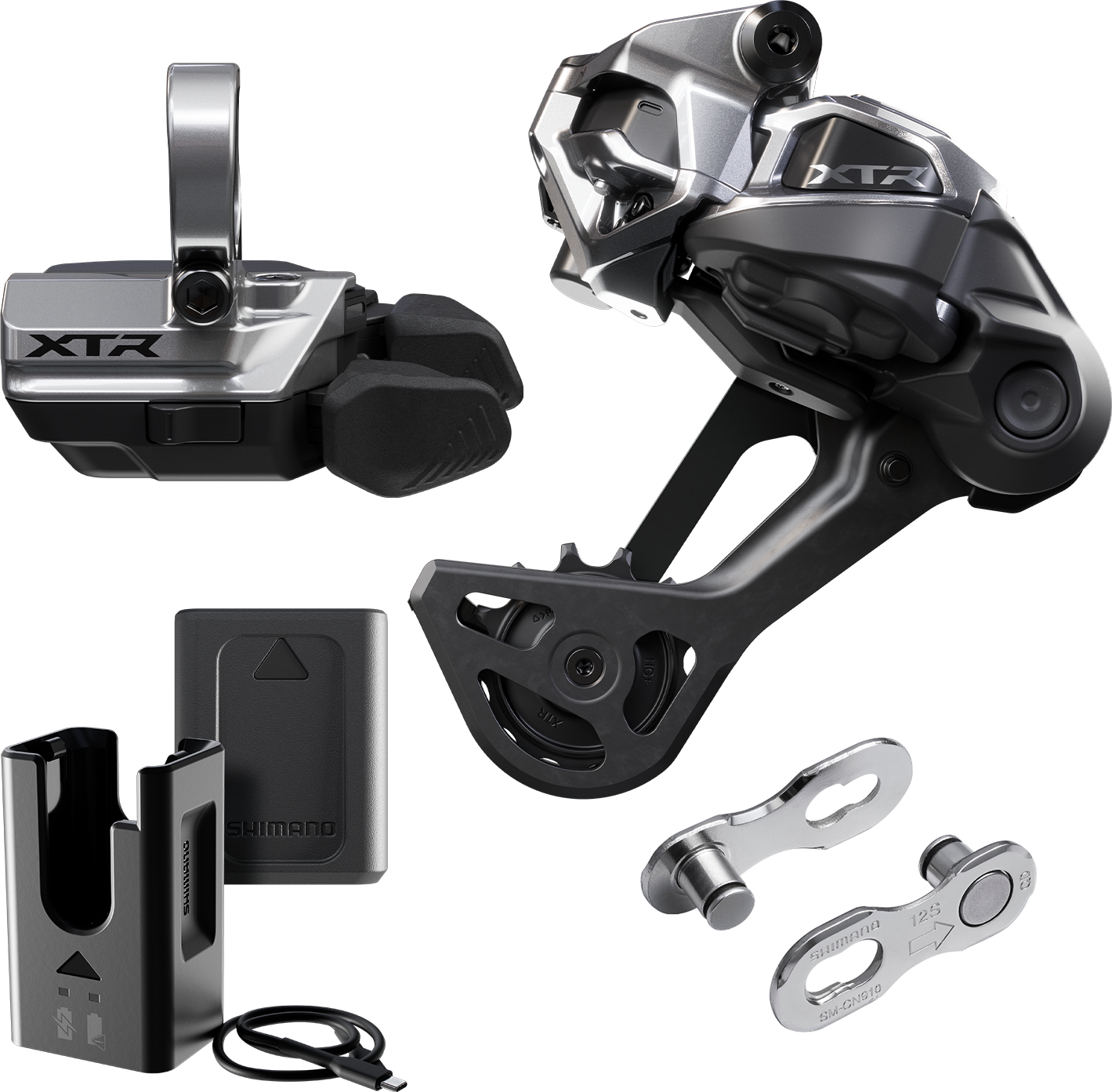 SHIMANO XTR Di2 Wireless M9250-SGS Upgrade Kit Long Cage Collar Assembly