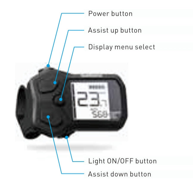 Ekran SHIMANO Steps SC-EN500