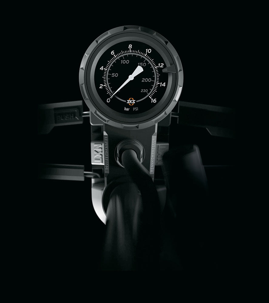 Pompka do stóp SKS GERMANY RENNKOMPRESSOR NXT Czarny