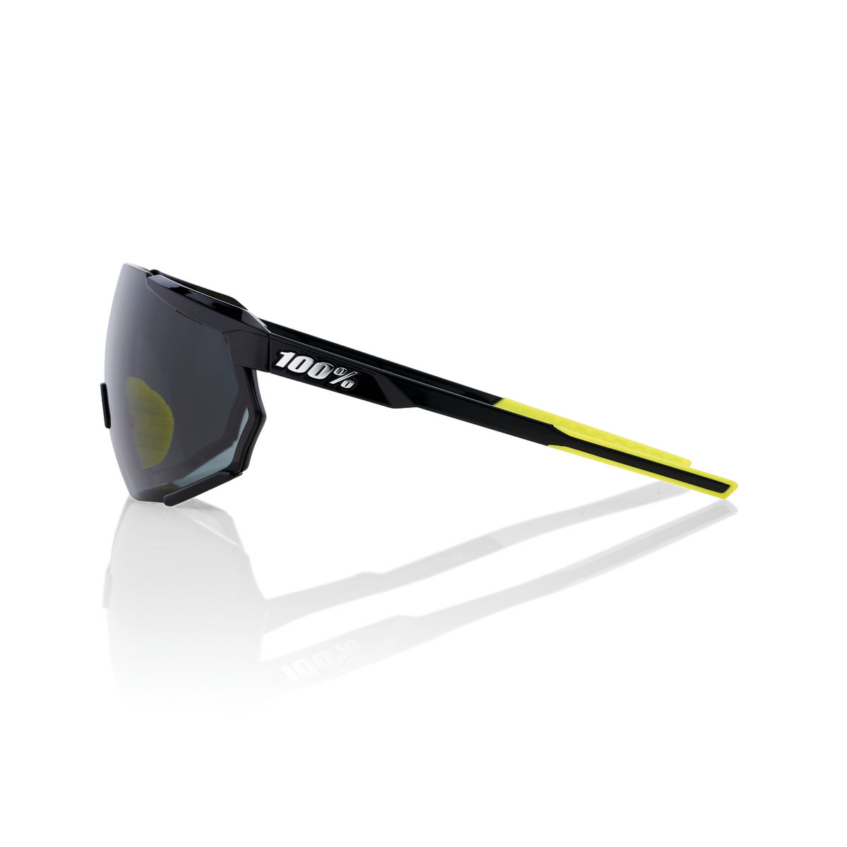 Gogle 100% RACETRAP 3.0 Glossy Black Smoke Lens