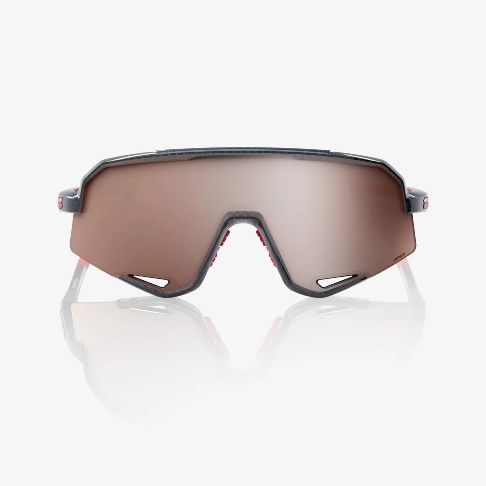 100% Srebrne okulary SLENDALE Black Carbon Hiper Mirror