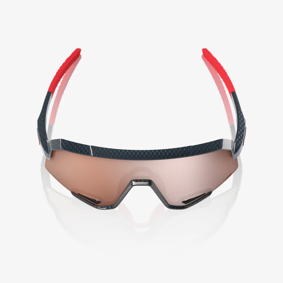 100% Srebrne okulary SLENDALE Black Carbon Hiper Mirror
