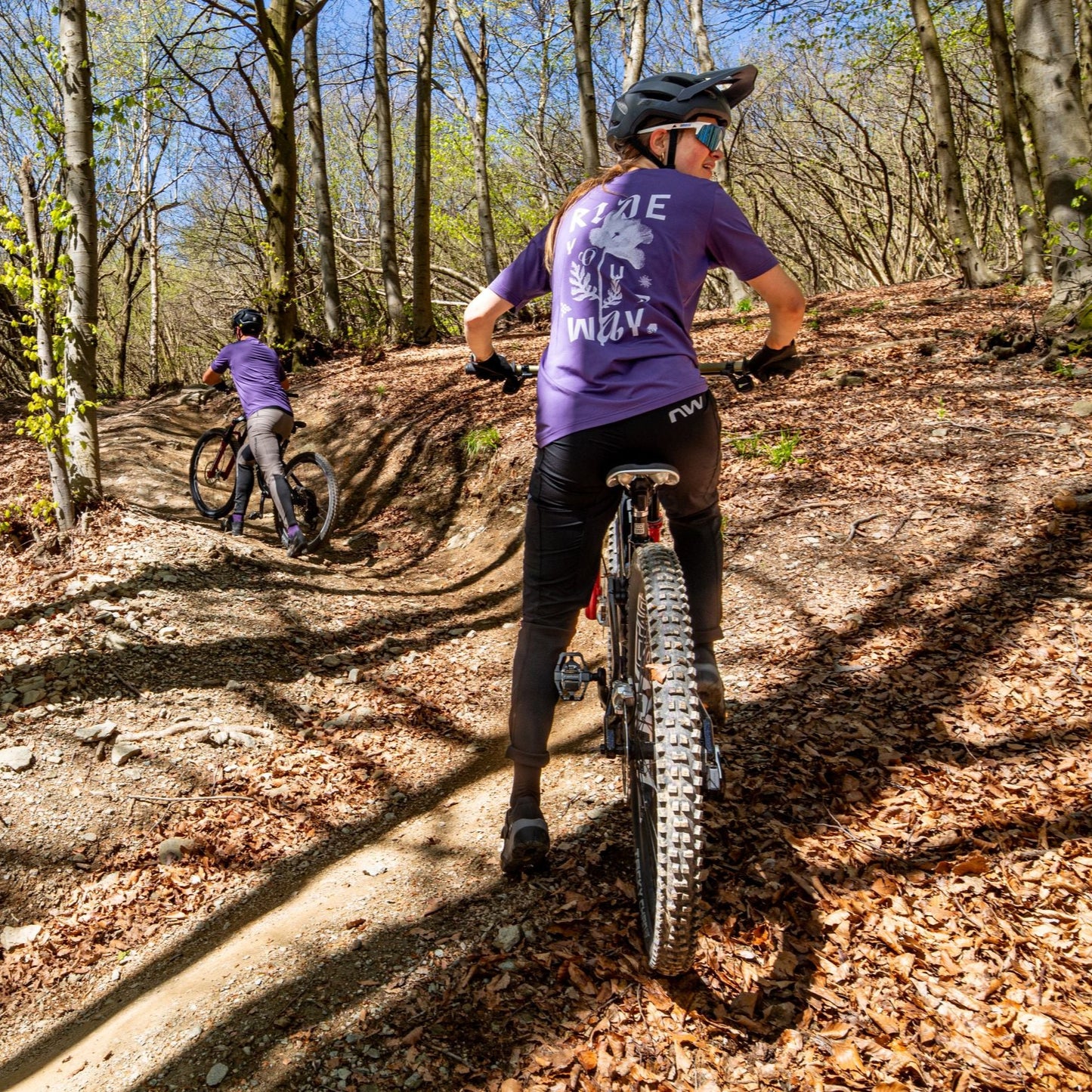 NORTHWAVE XTRAIL 2 Women's Short Sleeve Jersey Purple