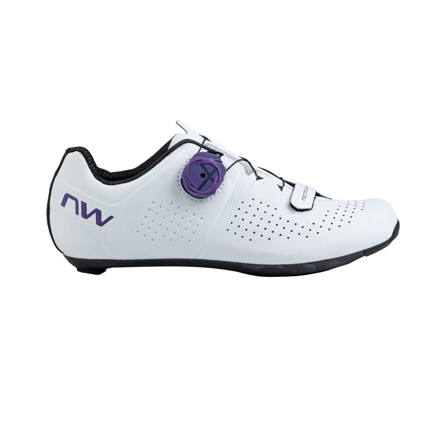 NORTHWAVE STORM CARBON Damskie buty szosowe biały/fioletowy