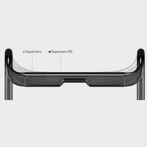 Kierownica DEDA SUPERZERO CARBON RS z wykończeniem POB