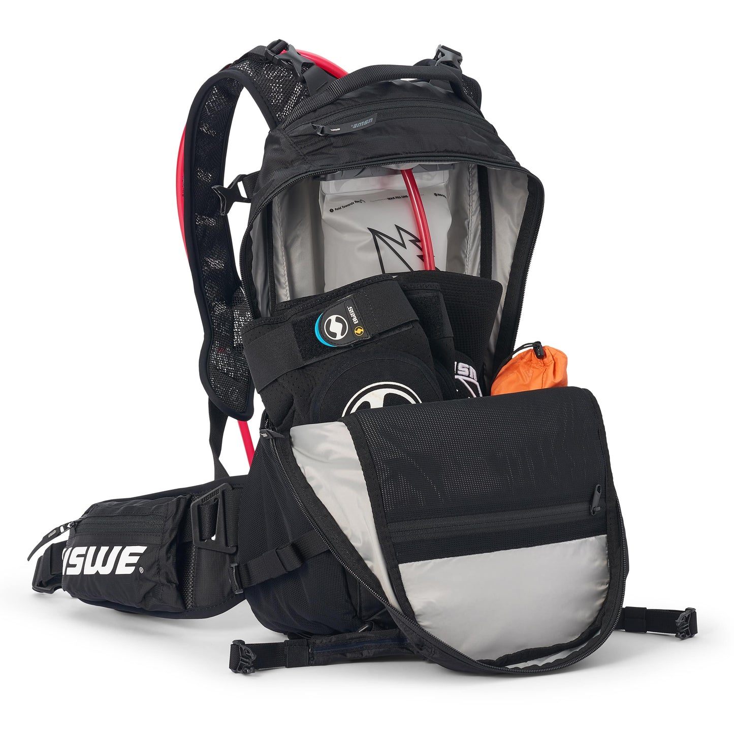 USWE SHRED 16 L Backpack, Black
