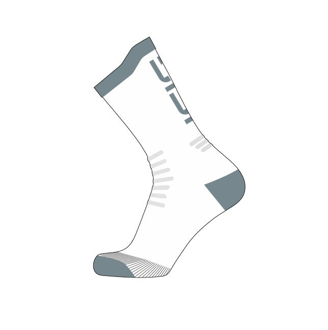 SIDI NITIIDUS Socks White/Grey