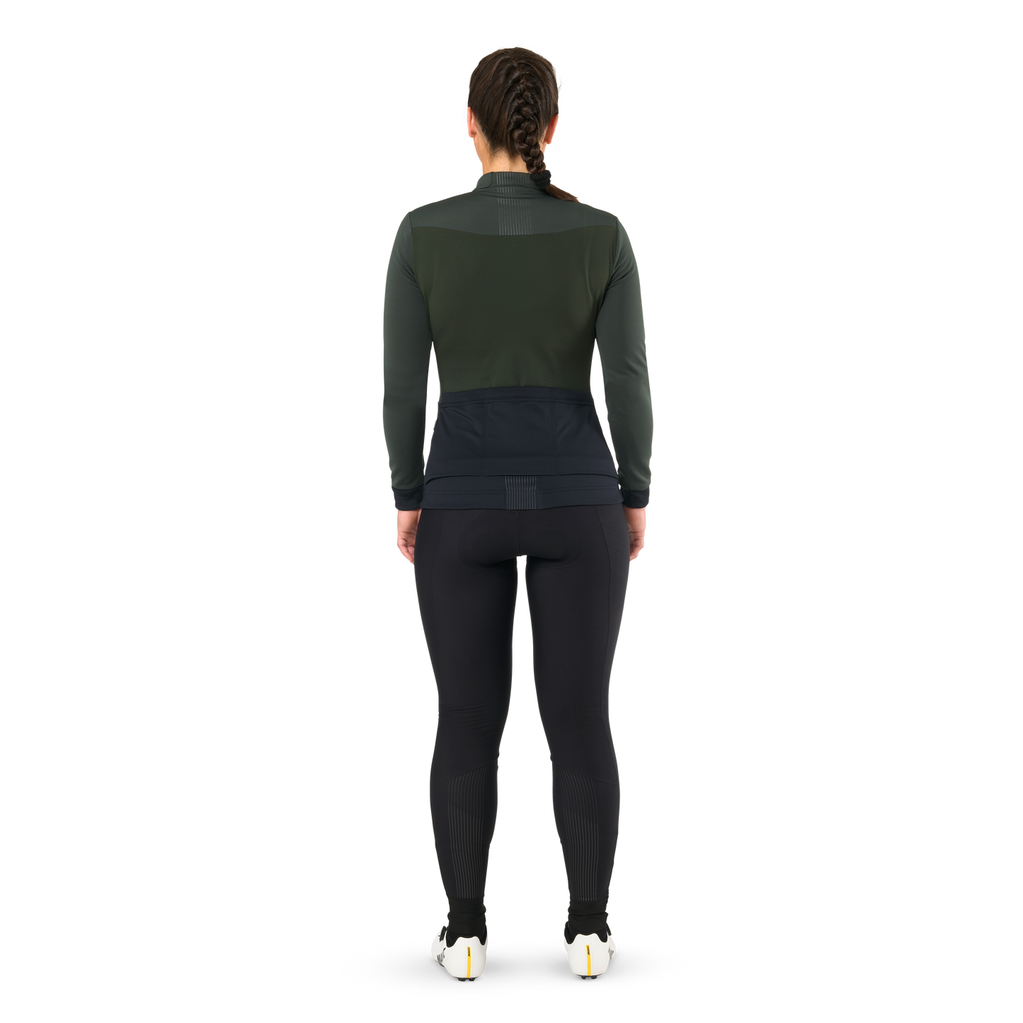 MAVIC KSYRIUM THERMO Damska koszulka z długim rękawem Zielona