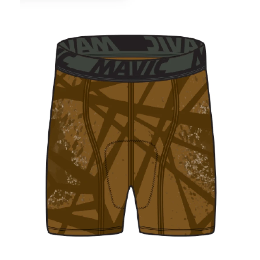 MAVIC TRAIL Graphic Short Brown