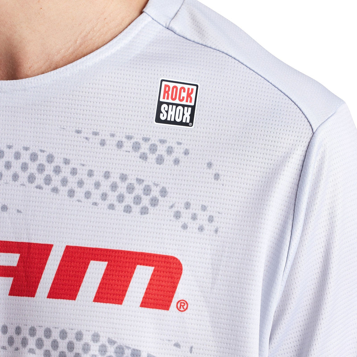Koszulka z długim rękawem TROY LEE DESIGNS SPRINT SRAM biała