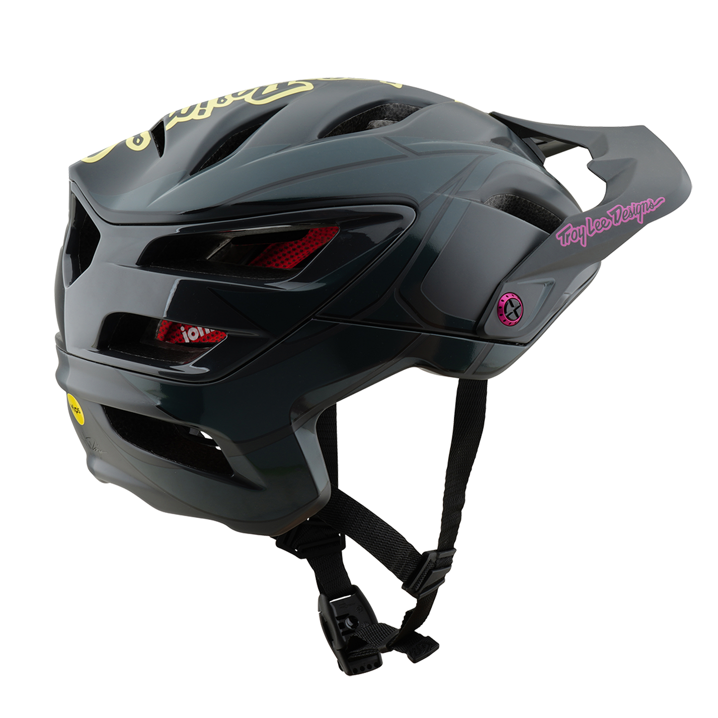 Kask MTB Troy Lee Design A3 GHOSTWING MIPS szary/czarny