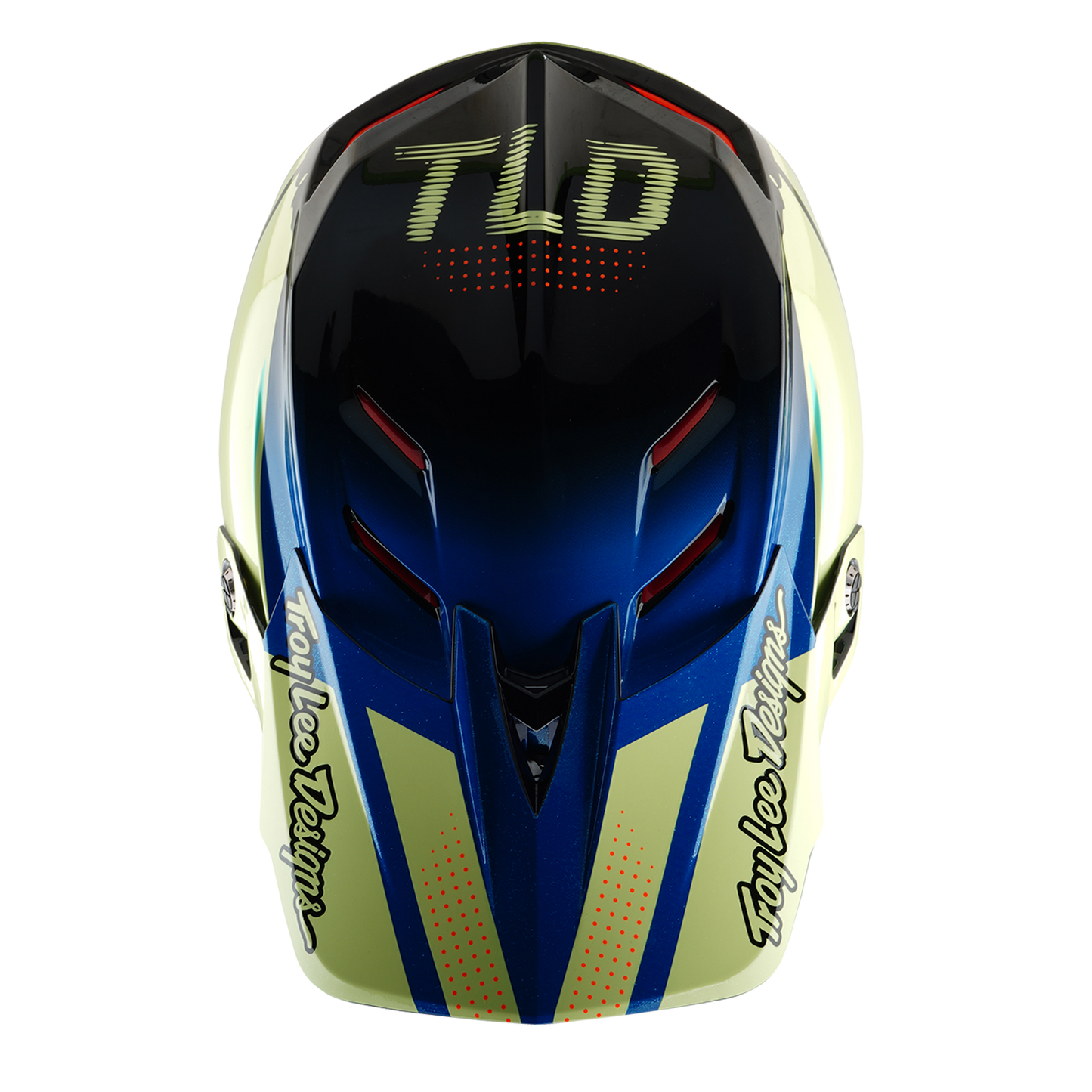 Kask MTB Troy Lee Design D4 COMPOSITE MIPS Drip Yellow