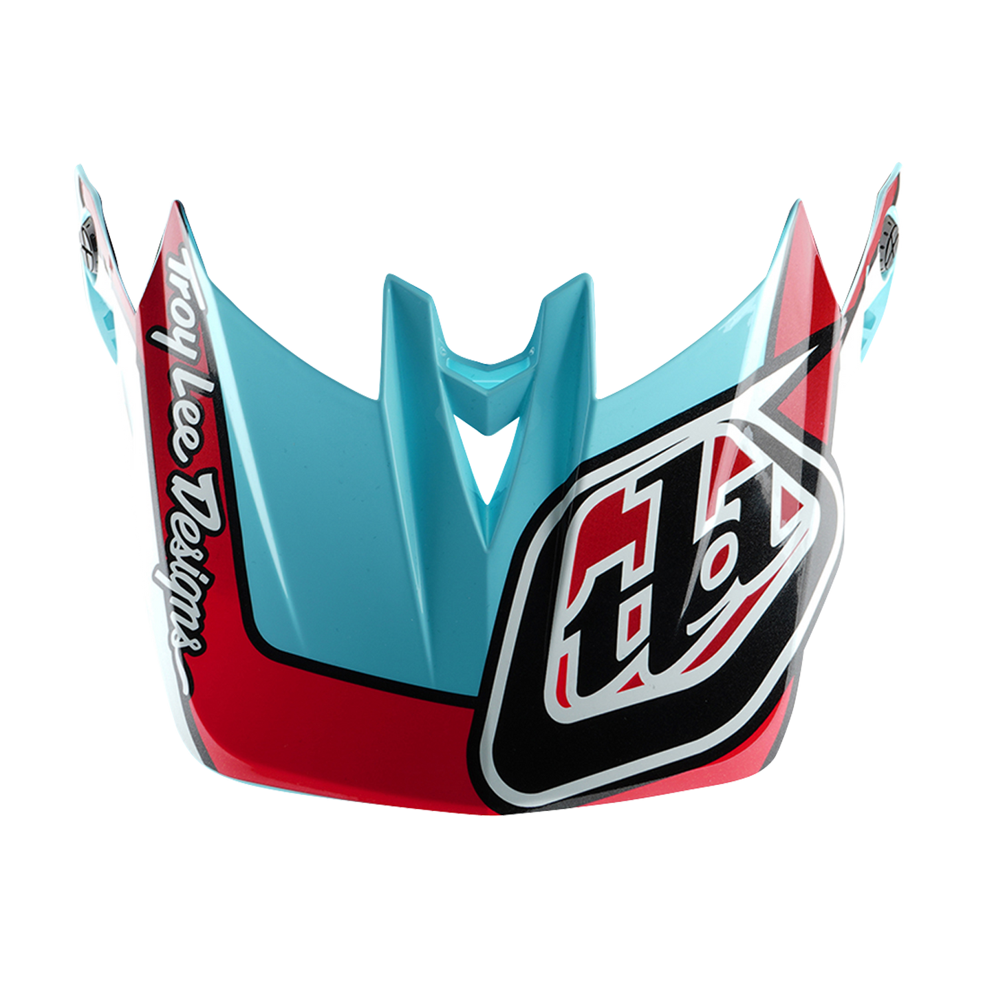 MTB Helmet TROY LEE DESIGNS D4 POLYACRYLITE MIPS LINEAR Blue