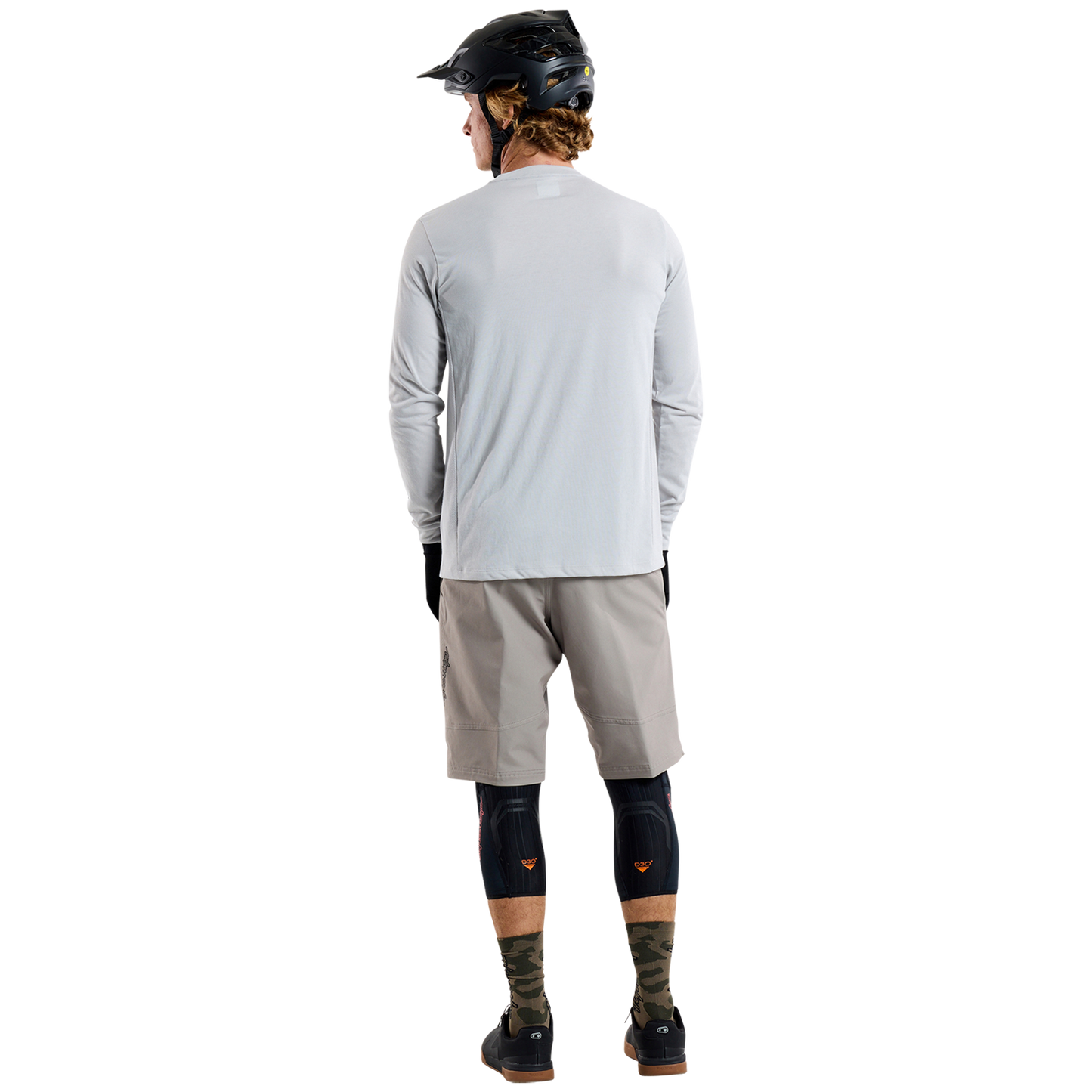 TROY LEE DESIGNS SKYLINE RIDE TEE SIGNATURE Jersey z długim rękawem Grey 2025